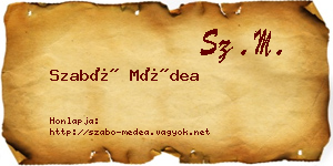Szabó Médea névjegykártya